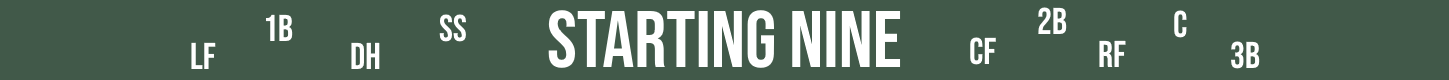 Starting Nine Banner